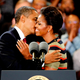 Illustration for article titled Obama Tells Guys To Marry Up, Gushes About How Cute Michelle Is
